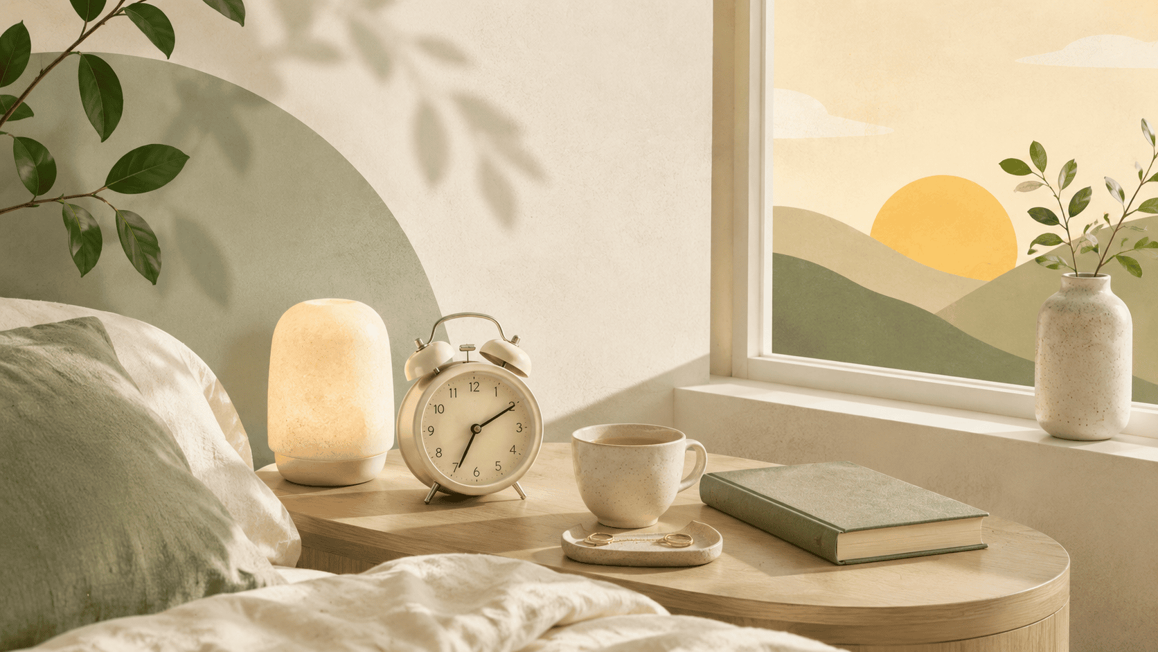 Morning light supporting a healthy circadian rhythm